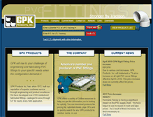 Tablet Screenshot of gpk-fargo.com